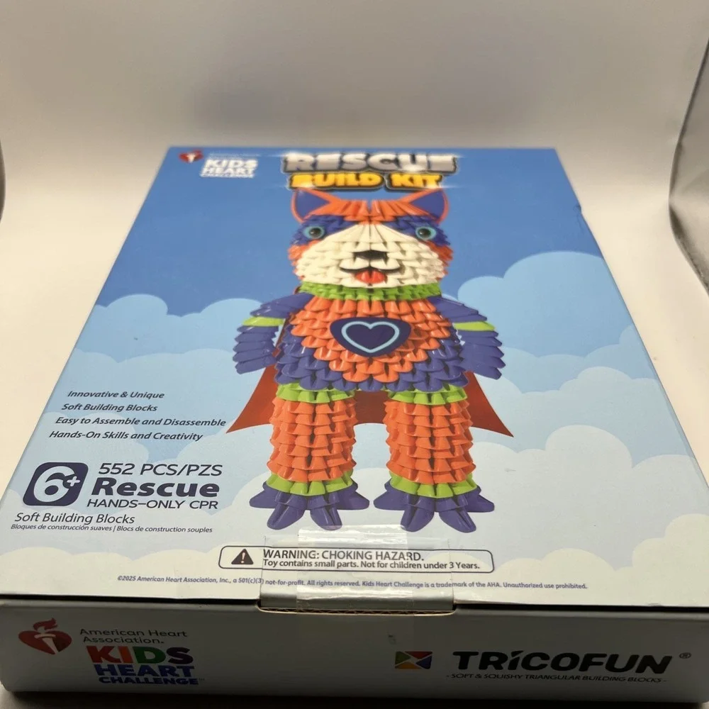 American Heart Association Kids Heart Challenge Rescue Build Kit